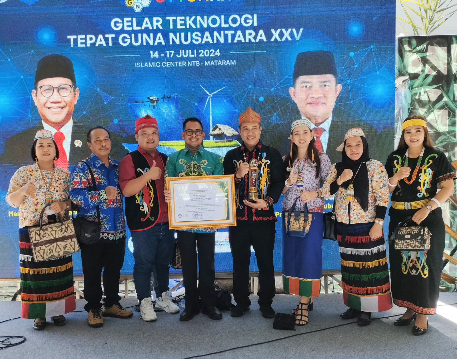 Posyantek Karya Mandiri Desa Sempayang Raih Juara 1 Nasional