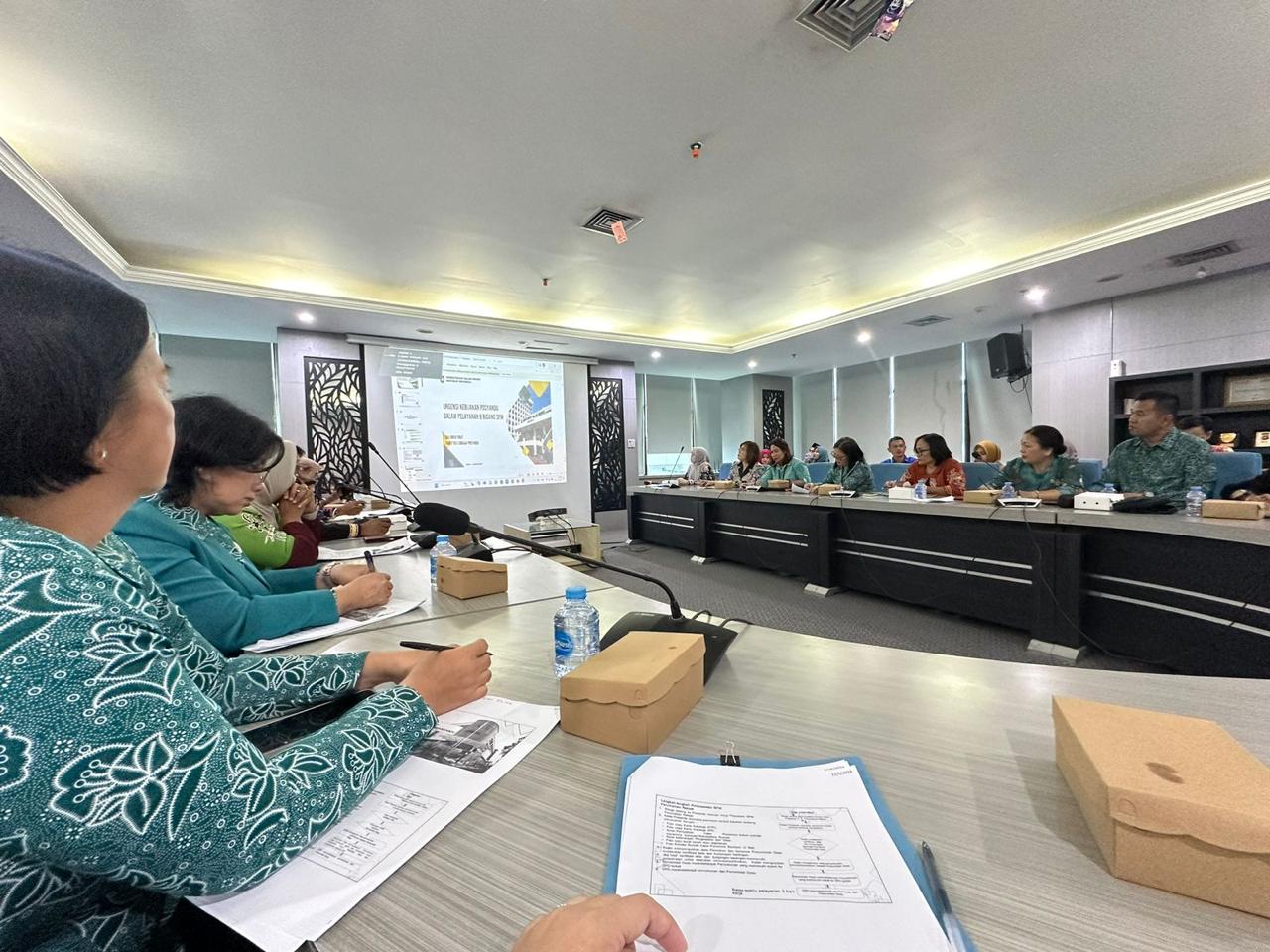 Rapat Kerja Pokjanal Posyandu Tingkat Provinsi yang dilaksanakan oleh Dinas PMD Provinsi Kalimantan Utara